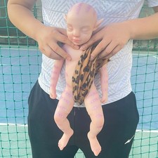 18" Avatar Girl Reborn Baby Doll Full Body Silicone Gift Birthday Christmas