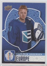 2016 Upper Deck World Cup of Hockey Frederik Andersen #WCH-14 0i6