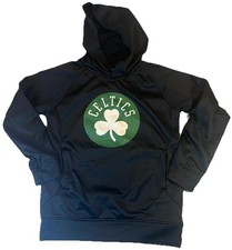 Boston Celtics Hoodie Youth Medium Black NBA Merchandise