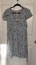 Light Blue DÔEN Floral Mini Dress size 10