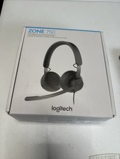 Logitech Zone 750 WIRED Noise Canceling Over-Ear ONLY THE RIGHT SIDE WORKS
