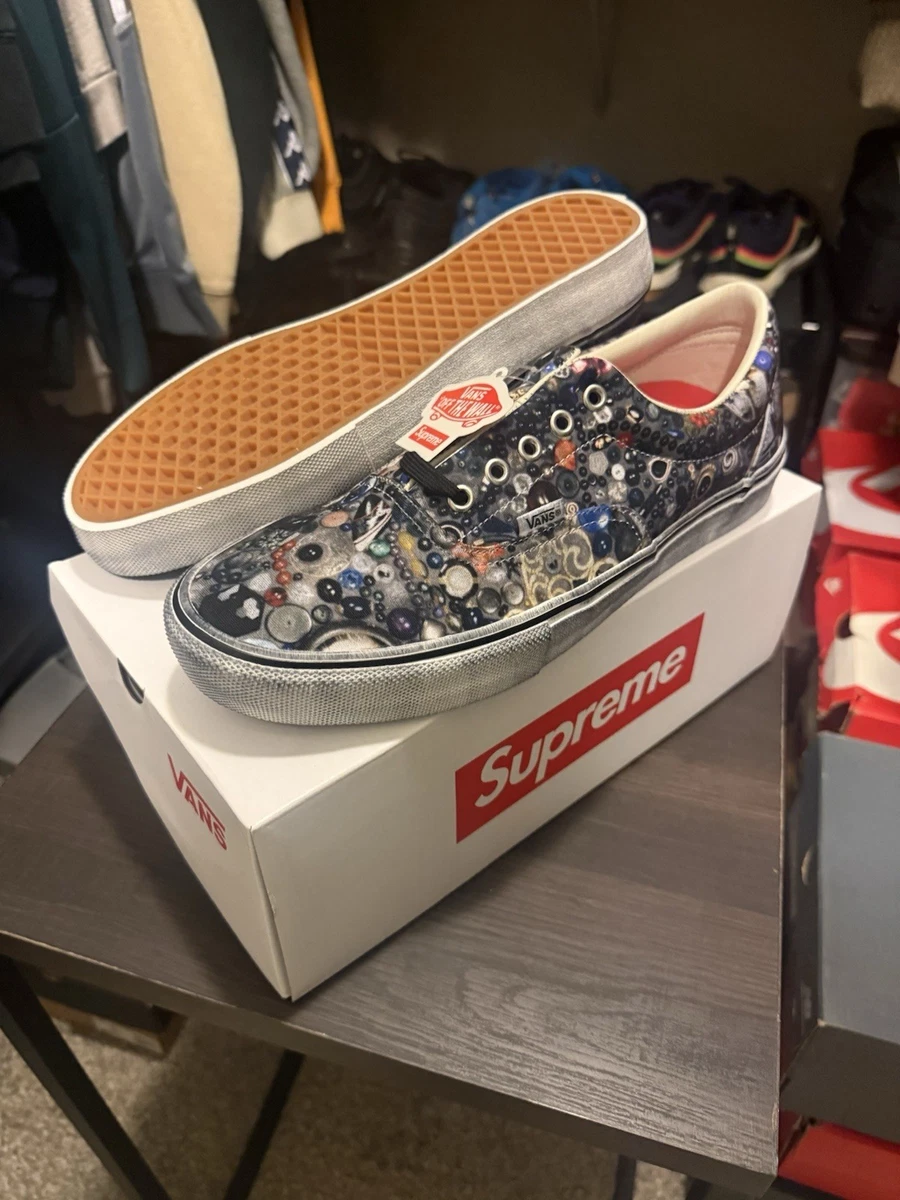 Preços baixos em Supreme x Mike Kelley x Vans Era Black | eBay
