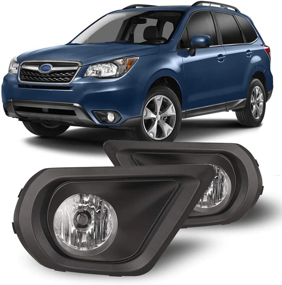 Luces antiniebla impermeables para Subaru Forester 2014-2016 - Fácil instalación y brillo Foto 3 de 4