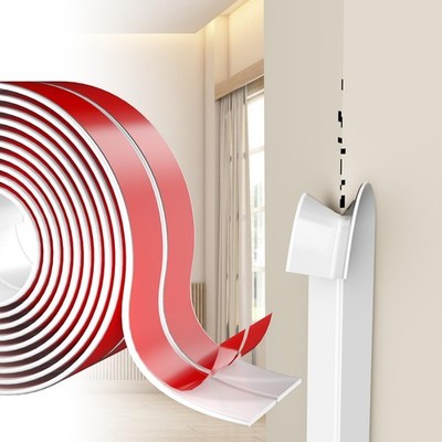 Wall Corner Protector Self-Adhesive Flexible   Durable Rubber, Furniture Edge...