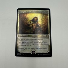 Martyr's Bond (Foil) (NM) Signature Spellbook Gideon Magic MTG