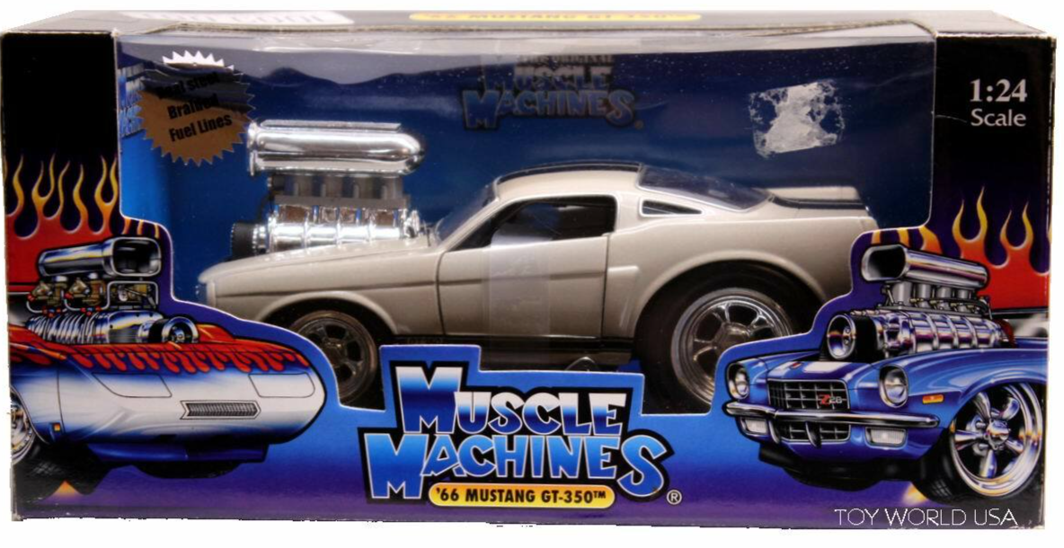 ミニカー s2020 MUSCLE MACHINES 1/24 SCALE 1971 Muscle Machines '66 Mustang GT350 1:24 Scale | eBay