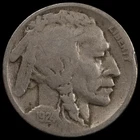 1924 d 5C Buffalo Nickel Circulated Coin