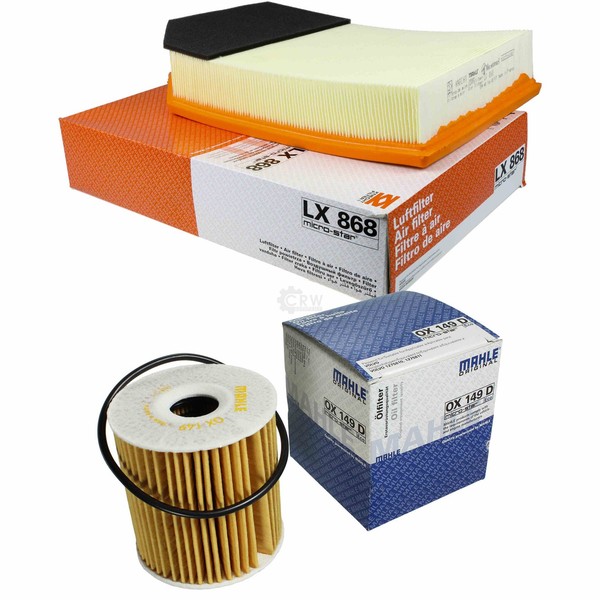 Mahle / Knecht Set Filterpaket Luftfilter LX 868 ÖLfilter OX 149D-image