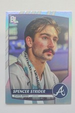2023 Topps Big League - Uncommon Rainbow Foil Spencer Strider #227