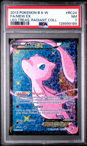 Mew-EX graded PSA 7 for sale on eBay