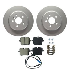 330 mm Rear Brake Kit Rotors Pads For BMW 201...