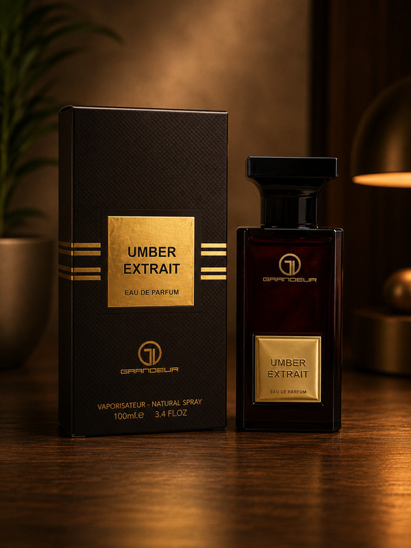 UMBER EXTRAIT For MEN Eau De parfum 00 ML (3.4oz) BY GRANDEUR
