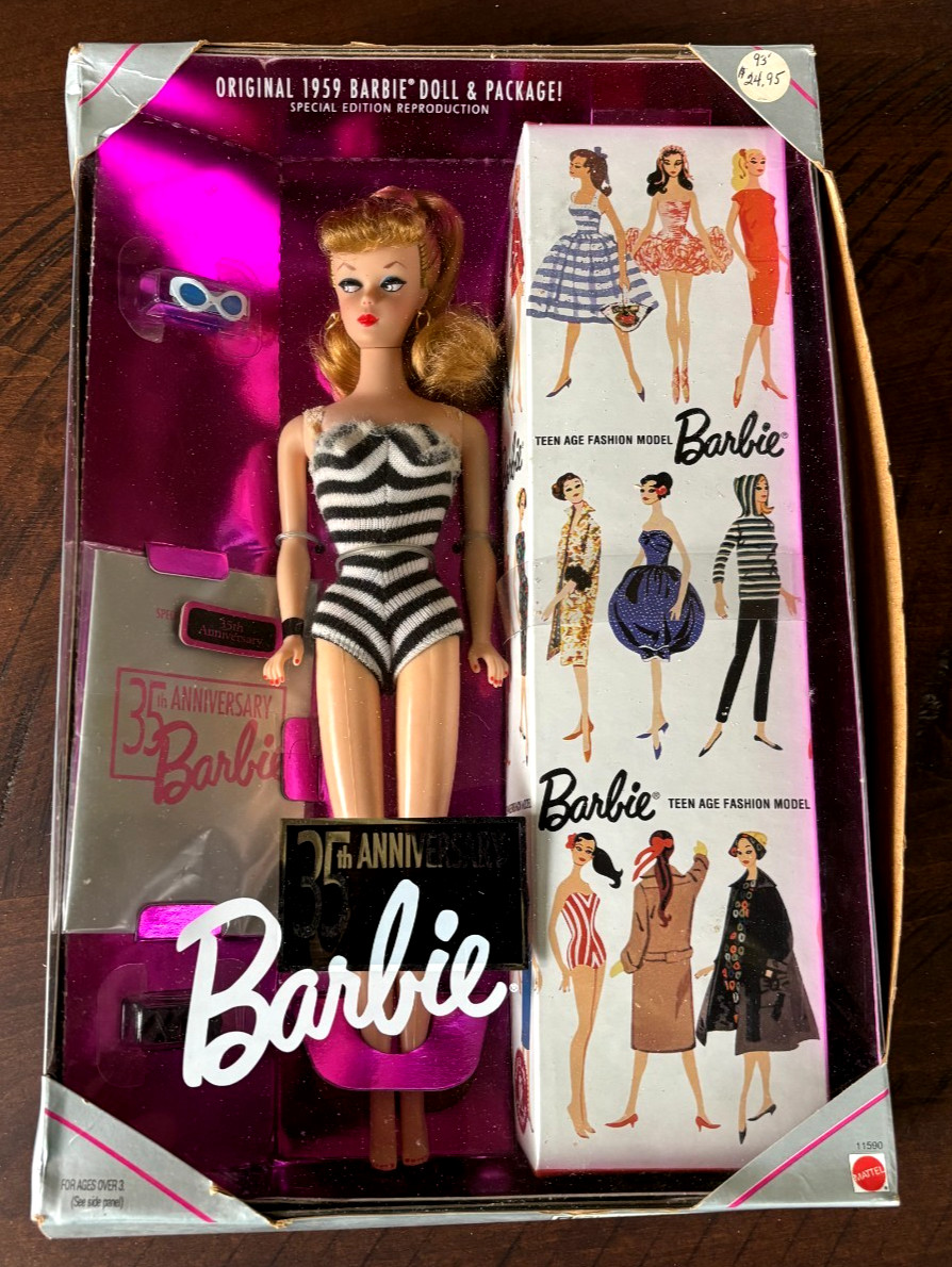 Barbie 35th Anniversary Special Edition 1993 Release Special 1959 Release NIB