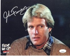 John Furey signed 8x10 Photo Paul Holt Friday the 13th Part 2
