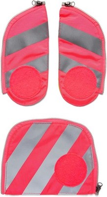 ergobag Pack Sicherheitsset mit Reflektorstreifen Pink - Pink