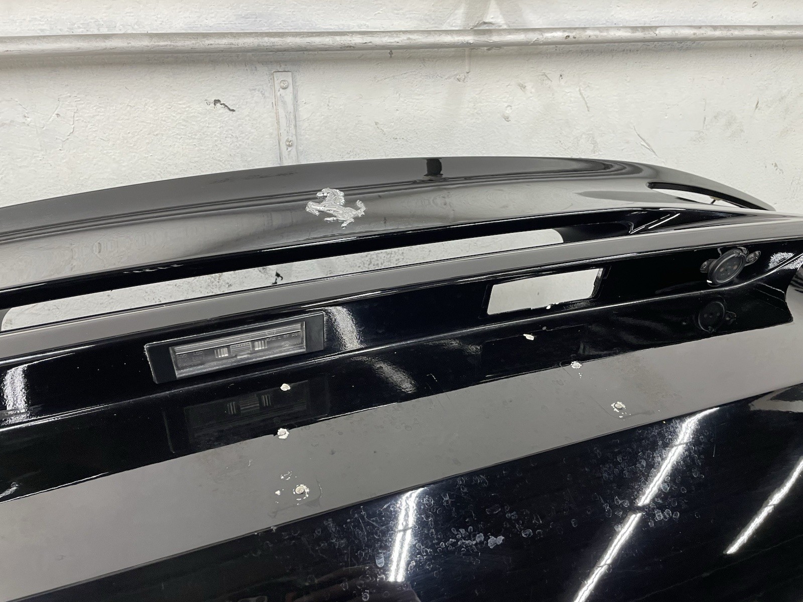 FERRARI 488 GTB SPIDER REAR BUMPER 2016-2019 OEM INSURANCE QUALITY WITH PPF