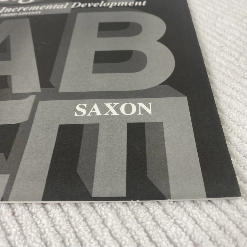 Saxon Algebra 2 Answer Key An Incremental Development 3rd Edition Softcover Book - Image 3 of 4