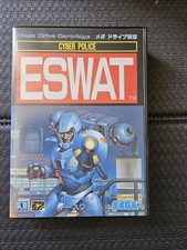 ESWAT – Sega Mega Drive • 100% Complete CIB • NTSC-J Japan Jap Video Game