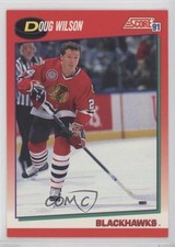1991-92 Score Canadian Doug Wilson #35 HOF 4ub