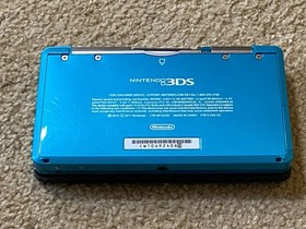 Nintendo 3DS Console Game System CTR-001 Teal USA VERSION Fast Free Ship