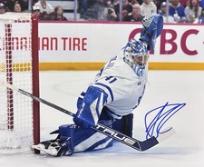 Anthony STOLARZ Signed 8x10 Photo! TORONTO MAPLE LEAFS GOALIE  ! W/COA
