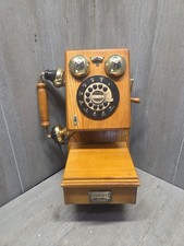 Vintage Thomas Collector  s Edition 1927 Wooden Wall Telephone Model PP-9