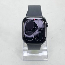 Unlocked Apple Watch Series 11 46MM Jet Black Aluminum Black Sport Band