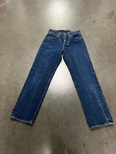 Levi's 501 BIG E vintages 60s Jeans Dark Wash Denim size 28X31 made in USA
