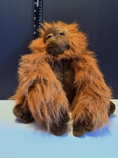 CHOSUN Realistic Orangutan Ape Monkey Stuffed Plush Red Brown 11  X 24.5  EUC