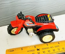 1982 Tonka Clutch Poppers Honda ATC 200 3-Wheeler - Rare #239 4” Length Toy