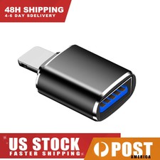 USB3.0 OTG Adapter For iPhone 13 12 11 Pro XS Max XR X 8 Plus 7 6s iPad U Disk