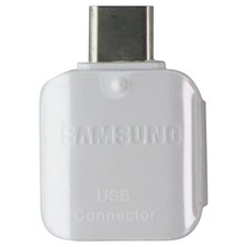 Samsung OEM On-The-Go OTG USB to USB-C Adapter White l BRAND NEW l