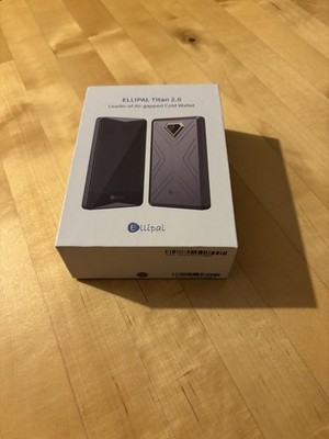 ELLIPAL Titan 2.0 Krypto-Wallet - 100% Offline-Hardware-Cold-Wallet mit Air