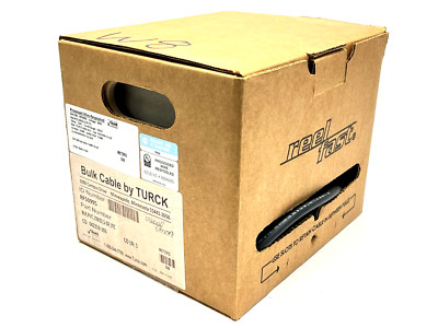 Turck BLK,PVC,19X22,S-DF,ITC Instrumentation Cable 50m - 12lb Remaining RF50995