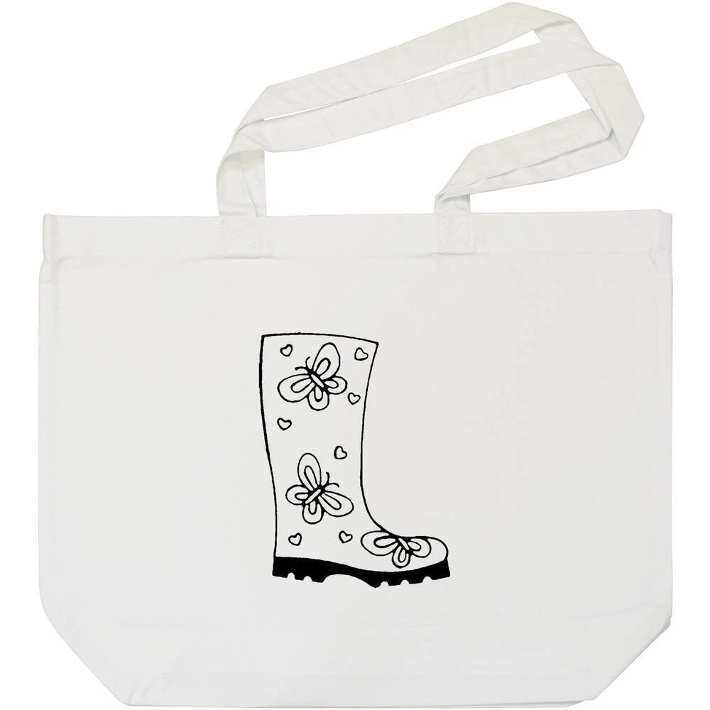 White tote boots sale