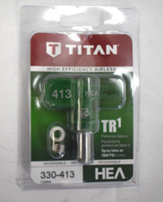 Titan HEA High Efficiency Airless Tip 330 - 413 Reversible 1000 PSI