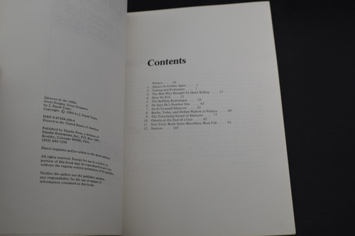 Silencers in the 1980'S. Great Designs, Great Designers by J. David Truby PB - Picture 3 of 12