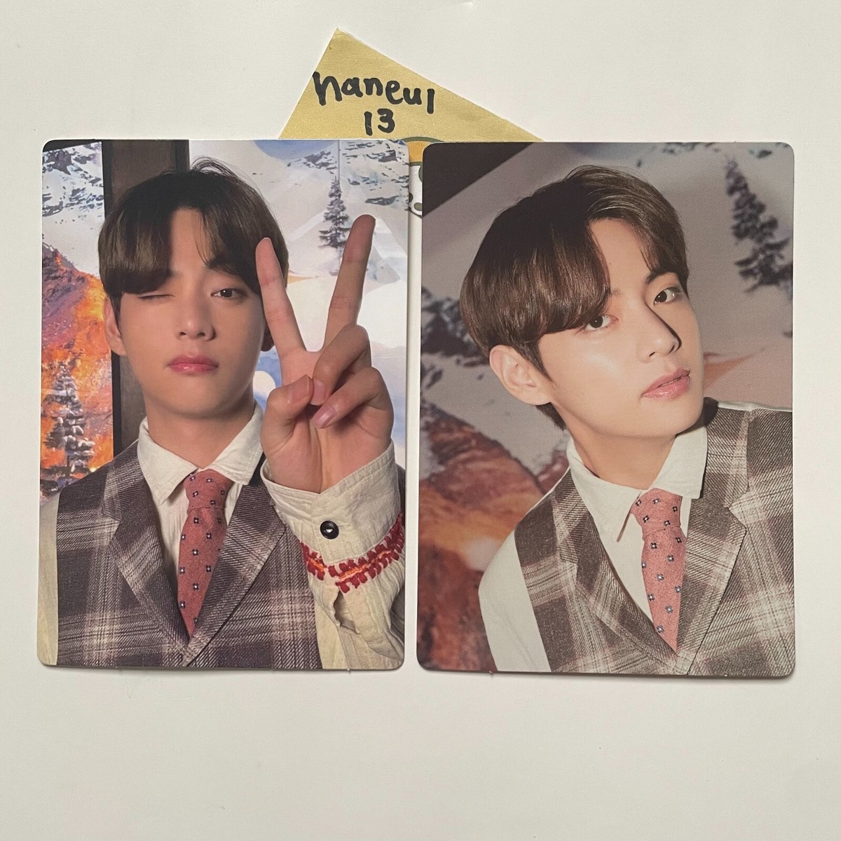 BTS V Taehyung 2021 Holiday Collection special gift box