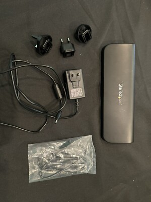 StarTech USB3SDOCKHDV USB 3.0 HDMI/DVI/VGA Laptop Docking Station W/extras
