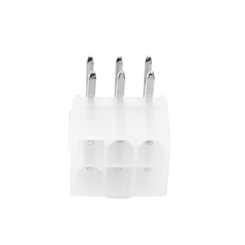 100Pcs 4.2MM 6 Pin Header Male Pin for Card GPU PCI-E PCIe Connector Right Angle - Picture 5 of 10