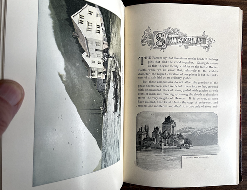 1909 NORWAY SWITZERLAND ATHENS VENICE John Stoddard Lectures Vol. I/hb/332pp - Picture 9 of 24