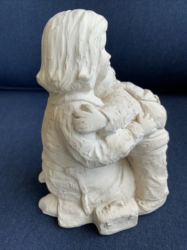 Austin Sculpture First Day Of School Signed Dee Crowley Mother & Son - Picture 4 of 10