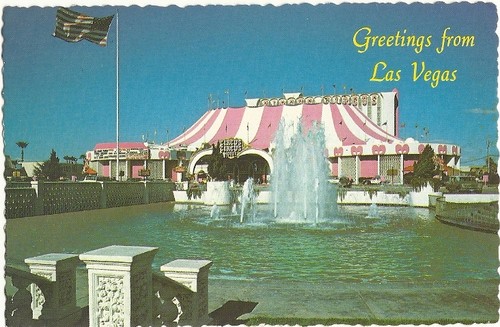 Original Vintage 1980s Las Vegas PC- Circus Circus Casino & Hotel- PM 1981 - 第 1/3 張圖片