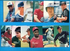 1990 BRODERS ROOKIES SUPERSTARS MVP SET OF 12 SEE SCAN AND DISCRIPTION NEW CARDS