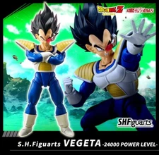 Premium Bandai S.H.Figuarts VEGETA 24000 POWER LEVEL [Ship with Brown box]