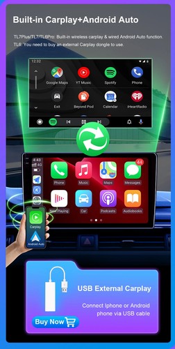 Per Mitsubishi Xpander Autoradio Autoradio Lettore Video Multimediale Schermo GPS - Foto 19 di 32