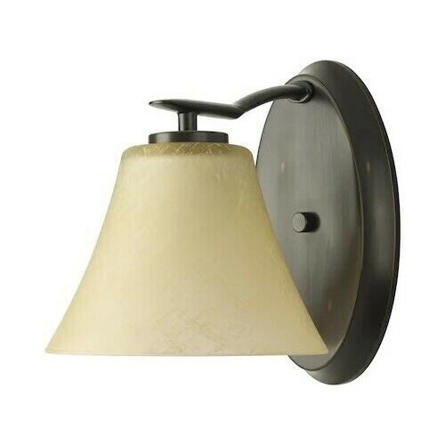 Progress Lighting P2004-20 Bravo 1-Light Bronze Transitional Vanity Light 649312 - Picture 1 of 2