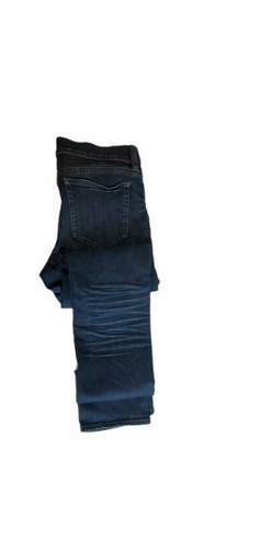 J. Crew Reid Distressed Women's Jeans 28 Straight Skinny Dark Whiskered Stretch - Picture 10 of 12