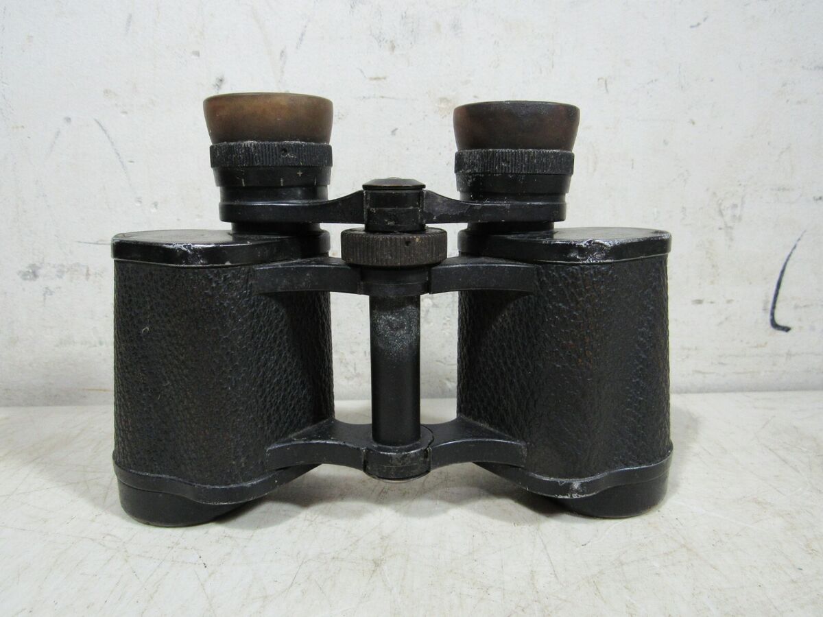 Vintage WWII Era Carl Zeiss Jena Silvarem 6x30 Binoculars Vintage WWII Era Carl Zeiss Jena Silvarem 6x30 Binoculars