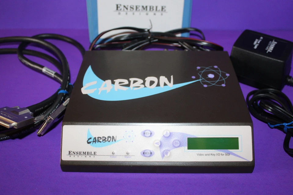 Ensemble Designs Carbon SGI O2 Video I/O & User Manual for Silicon Graphics - Bild 4 von 4